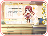 Cleaning Menu